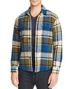 Outerknown Highland Blanket Plaid Slim Fit Button Down Shirt