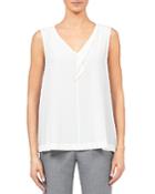 Peserico Asymmetrical Neck Top