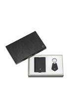 Montblanc Business Card Holder & Key Fob Gift Set