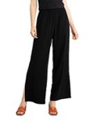 Sanctuary Wide Leg Side Slit Pants