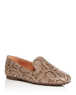 Gentle Souls By Kenneth Cole Women's Eugene Snake-embossed Smoking Slippers