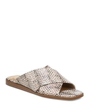 Sam Edelman Women's Idina Square Toe Crossover Slide Sandals