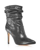 Schutz Women's Sydnee Leather High-heel Booties
