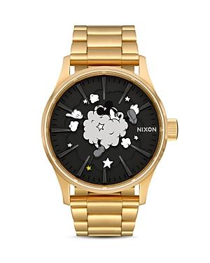 Nixon Sentry Ss Disney Series Dust Up Mickey Mouse Watch, 42mm