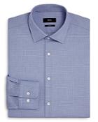 Boss Marley Cotton Mini-grid Regular Fit Dress Shirt