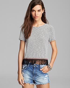 Vintage Havana Tee - Fringe Stripe