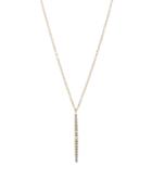 Nadri Sterling Villa Long Pendant Necklace In 18k Gold-plated Sterling Silver, 34