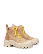 Tory Burch Women's Camp Lace Up Sneaker Booties