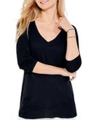 Nzt Draped Long Sleeve Tee