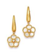 Roberto Coin 18k Yellow Gold Daisy Mother-of-pearl & Diamond Stud Earrings - 100% Exclusive