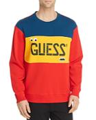 Guess Color-block Logo Sweatshirt