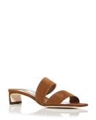 Jimmy Choo Women's Rori 35 Low Heel Slide Sandals