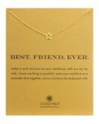 Dogeared Best Friend Ever Star Necklace, 18