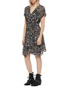 Allsaints Claria Leopard Print Dress