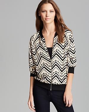 Vintage Havana Jacket - Tribal Print Bomber
