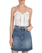 The Kooples In Motion Lace-trim Camisole Top