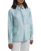 The Kooples Orchid Scarf Shirt