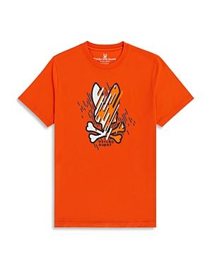 Psycho Bunny Carson Pima Cotton Logo Graphic Tee
