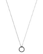Tous Ruthenium-plated Sterling Silver Hold Pendant Necklace, 35.4