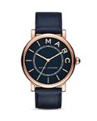 Marc Jacobs Classic Three-hand Leather Watch, 36mm