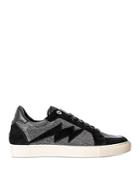 Zadig & Voltaire Women's Board Sparkle Lace Up Sneakers