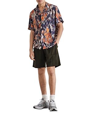 Wax London Didcot Watercolor Camp Shirt