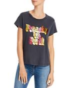 Mother The Boxy Goodie Goodie Foil Graphic Tee