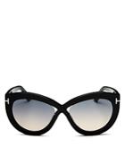 Tom Ford Diane Cat Eye Sunglasses, 56mm