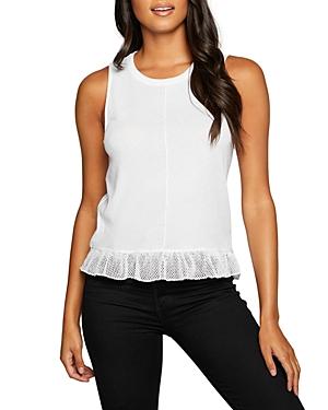 Chaser Mesh Trim Crewneck Tank