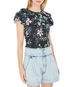 Generation Love Carrie Ruffled Floral Top