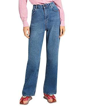 Vanessa Bruno Tybalt Straight Leg Jeans In Indigo
