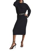 Reiss Jodie Ribbed Knitted Dress