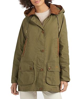 Barbour Delvingne Hooded Waterproof Mid-length Anorak