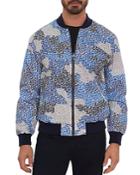 Robert Graham Toy Soldiers Print Classic Fit Bomber Jacket
