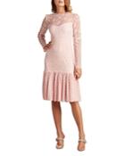 Tadashi Shoji Long Sleeve Lace Dress