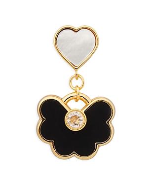 Kate Spade New York Mother Of Pearl Spade Flower Drop Earrings
