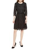 Ted Baker Ameeya Lace Skater Dress