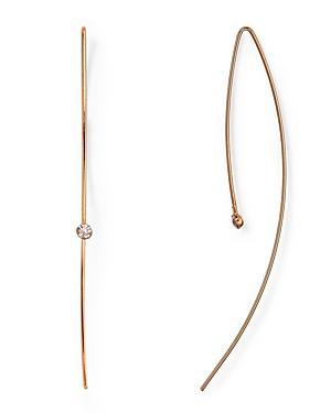 Jules Smith Swarovski Crystal Repeller Threader Earrings