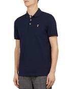 Ted Baker Vardy Textured Regular Fit Polo Shirt