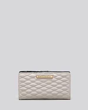 Rebecca Minkoff Wallet - Quilted Sophie Snap Continental