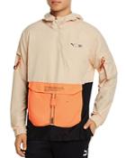 Puma First Mile Color-blocked Regular Fit Hooded Utility Jacket