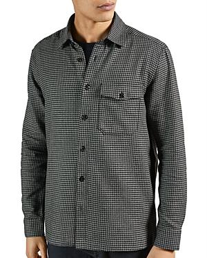 Ted Baker Puppytooth Regular Fit Button Down Shirt