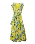 Banjanan Lisbon Floral-silk Dress