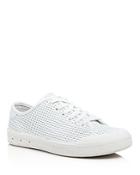 Rag & Bone Perforated Low Top Lace Up Sneakers