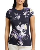 Ted Baker Decadence Floral Print Tee
