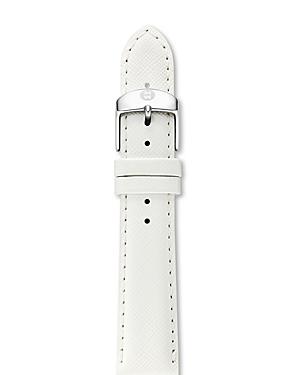 Michele Saffiano Leather Watch Strap, 12-18mm