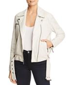 Kenneth Cole Leather Classic Moto Jacket