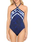 Ralph Lauren Shoreline Halter Neck Swimsuit