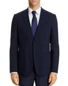 Z Zegna Seersucker Tonal Plaid Slim Fit Sport Coat