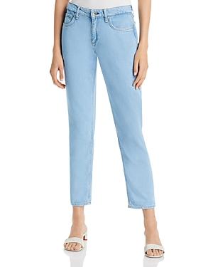 Rag & Bone Featherweight Mid Rise Ankle Slim Jeans In Blossom